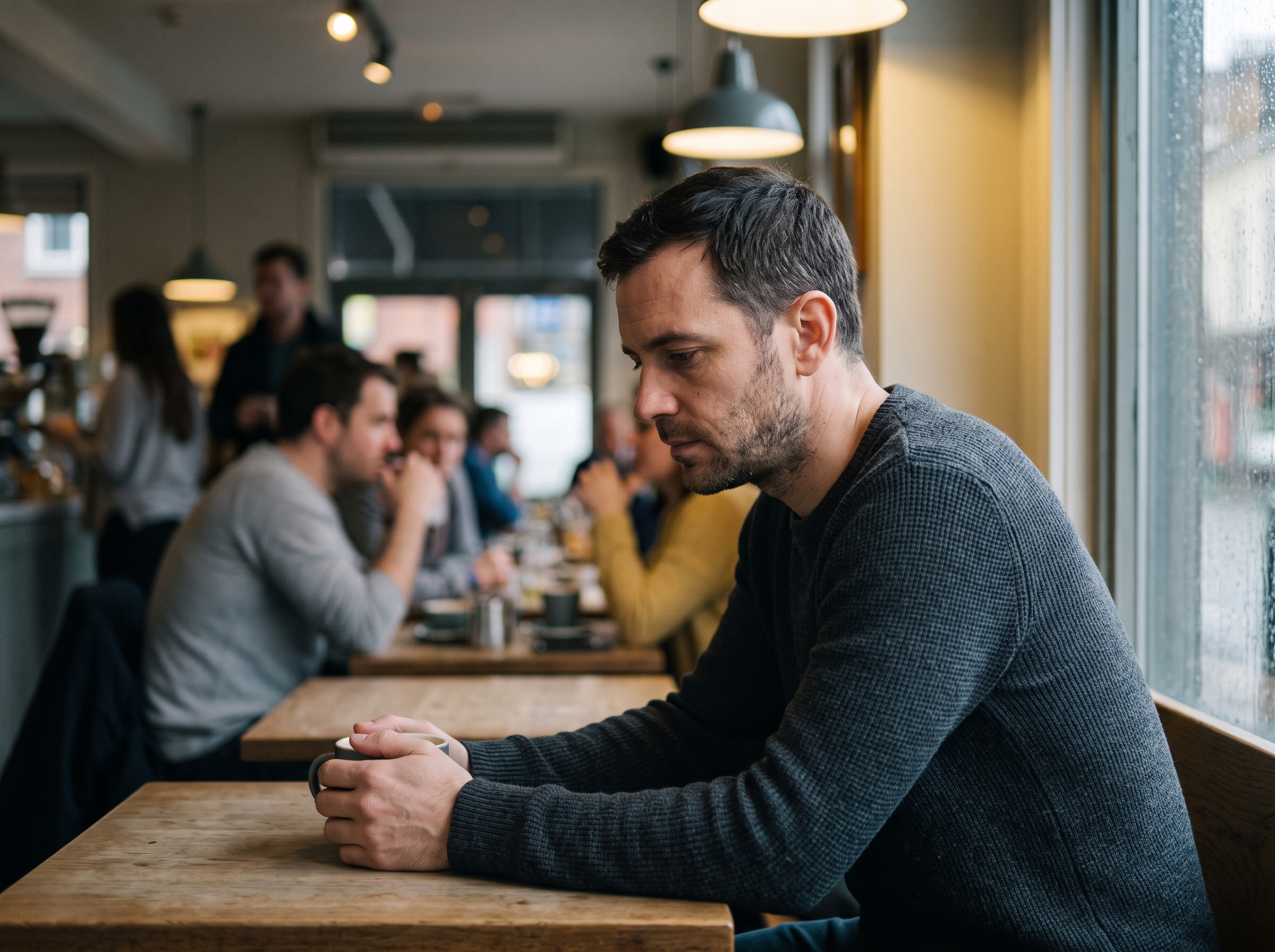 Male withdrawal and avoidance during conflict